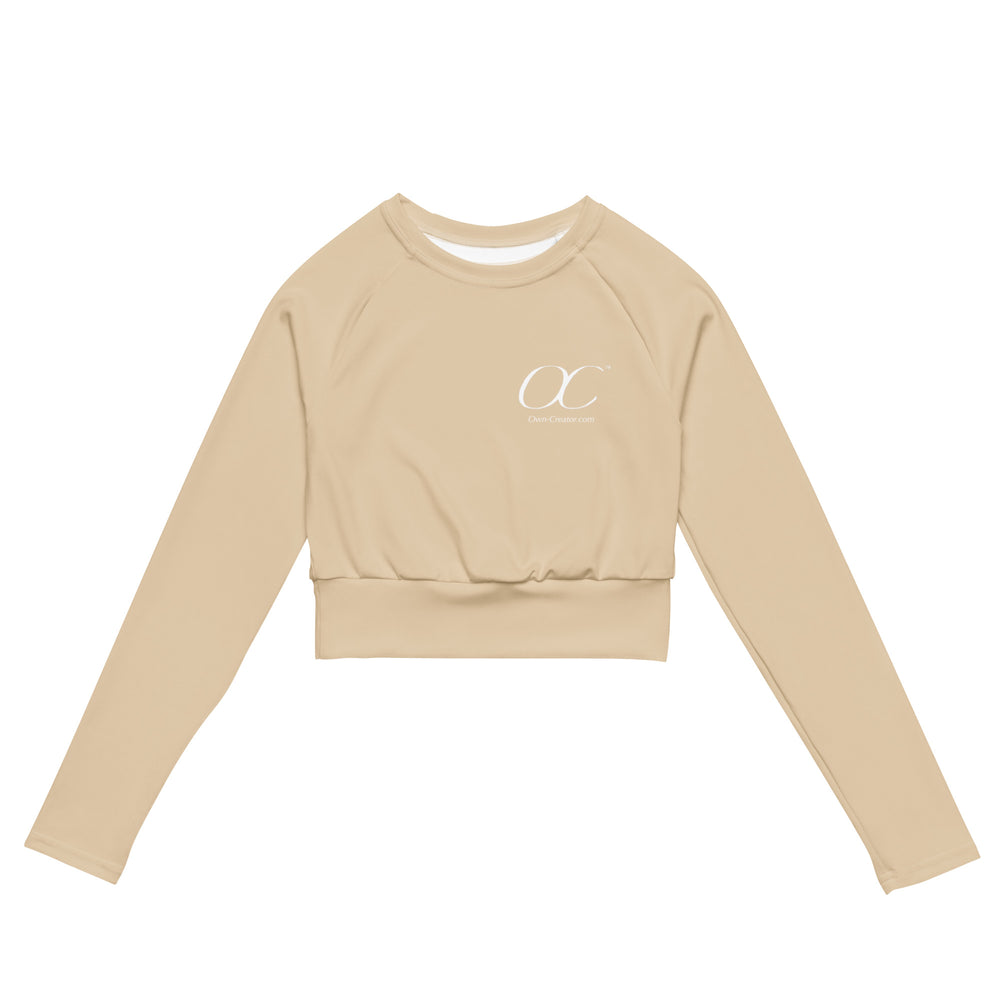 Longsleeve crop top