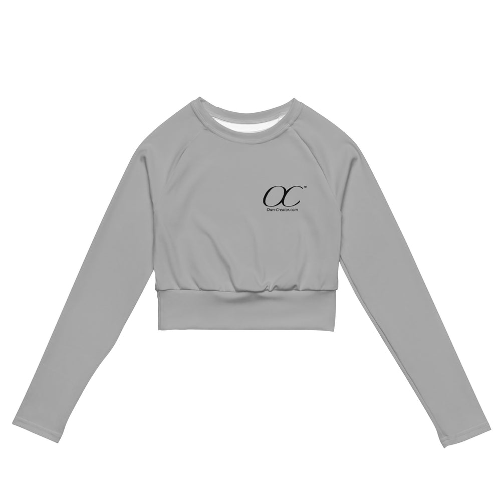 Longsleeve crop top